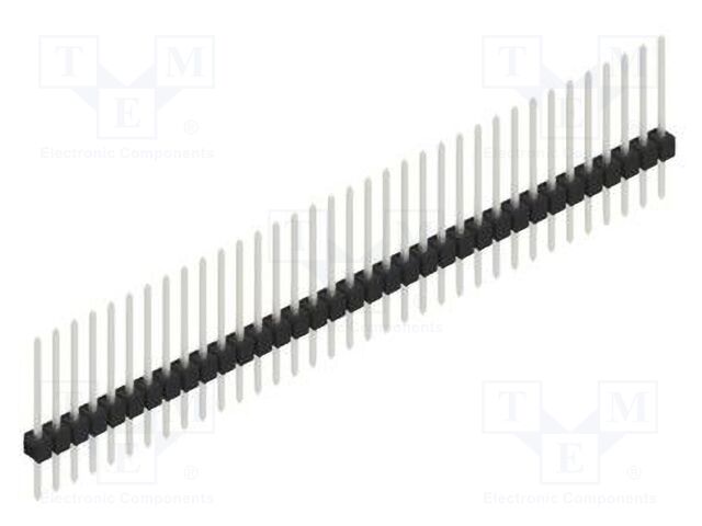 Connector: pin strips; pin header; male; PIN: 35; 2.54mm; THT; 1x35