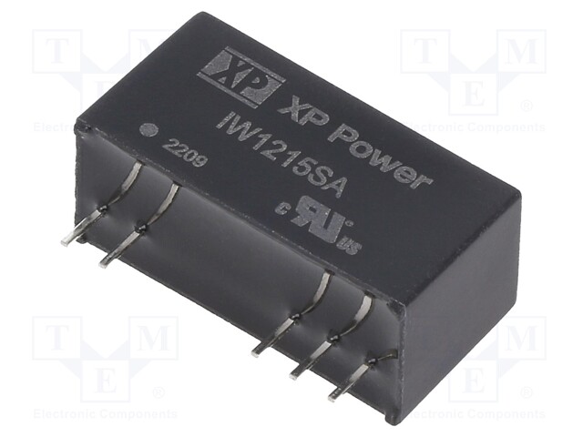 Converter: DC/DC; 1W; Uin: 9÷18V; 15VDC; Iout: 67mA; SIP; 4g; 650kHz