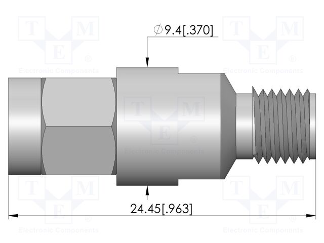 Attenuator; 50Ω; 6GHz; 3dB