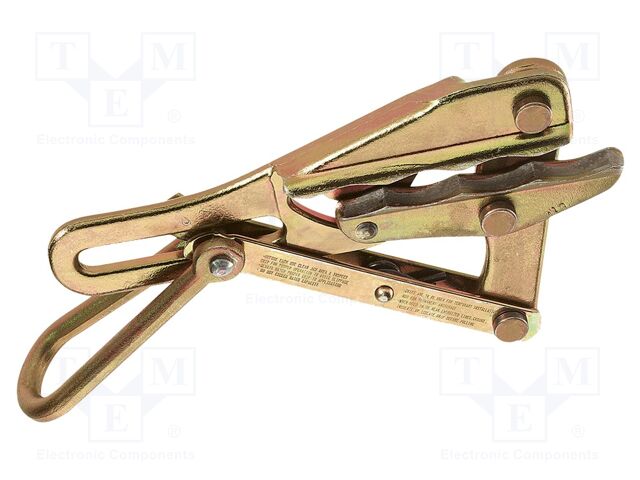 To pull the wires; steel; smooth jaws; 3628kg; 12.45÷20.07mm