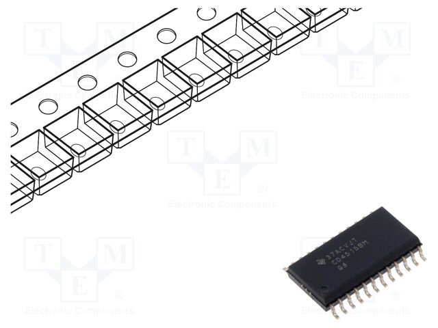IC: digital; 4 to 16 line,decoder,latch; CMOS; SMD; SO24; CD4000