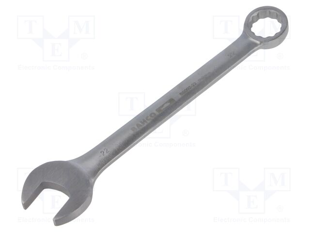 Wrench; combination spanner; 22mm; Overall len: 215mm; ISO 691