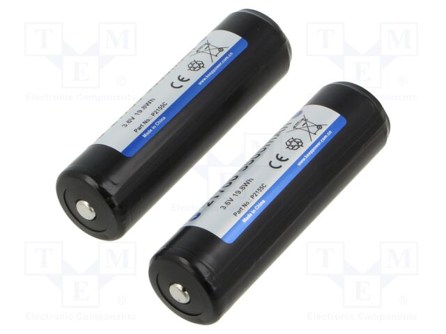 Re-battery: Li-Ion; 21700; 3.7V; 5500mAh; Ø22.2x75mm; 11A