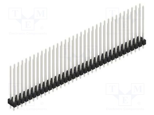 Connector: pin strips; pin header; male; PIN: 68; 2.54mm; THT; 2x34