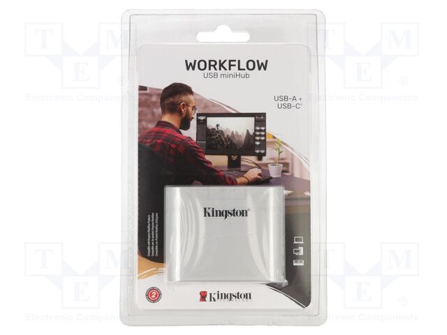 Docking station; USB 3.2 Gen 1; grey; Input: USB C socket