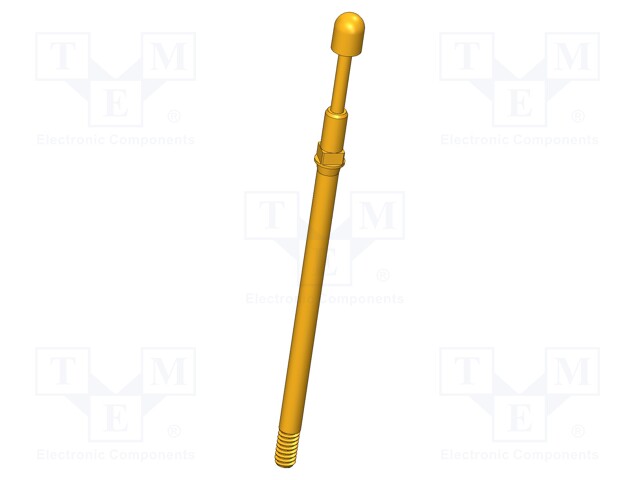 Test needle; Operational spring compression: 4mm; 8A; Ø: 2.3mm