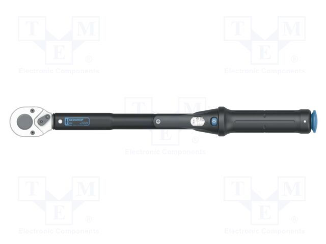 Wrench; torque,with ratchet; 350mm; Kind of socket: square; 3/8"