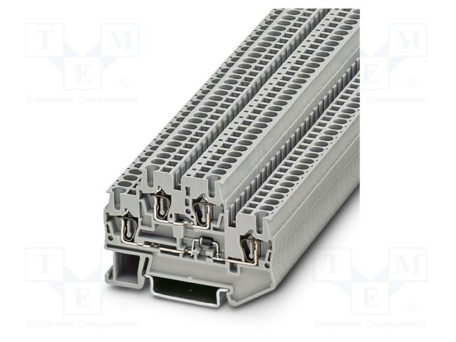 Splice terminal: rail; PA; terminals: 4; W: 5.2mm; H: 67.5mm