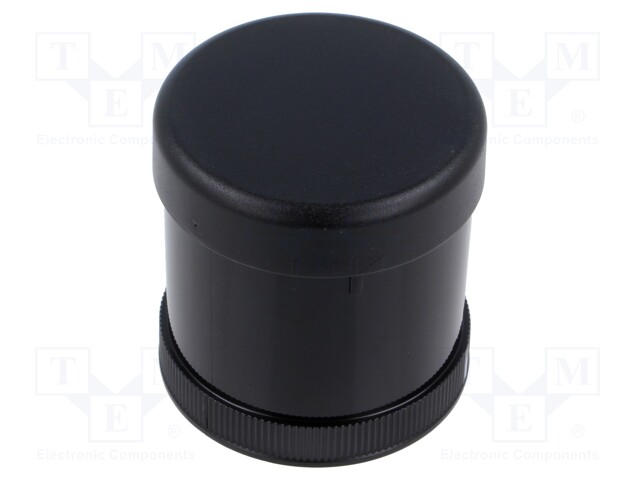 Signaller: sound; black; 24VDC; Sound level: 100dB; IP65; Ø72x70mm