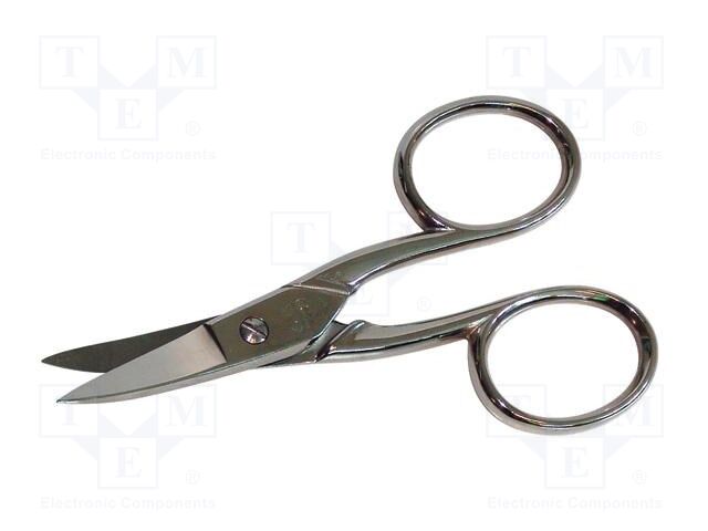 Scissors; 90mm; Blades: curved