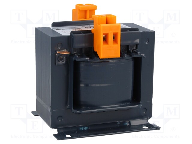 Transformer: mains; 100VA; 230VAC; 24V; Leads: terminal block; IP00