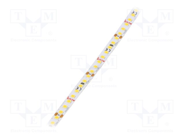 LED tape; white warm; LED/m: 160; 8mm; IP20; 10.8W/m; CRImin: 90