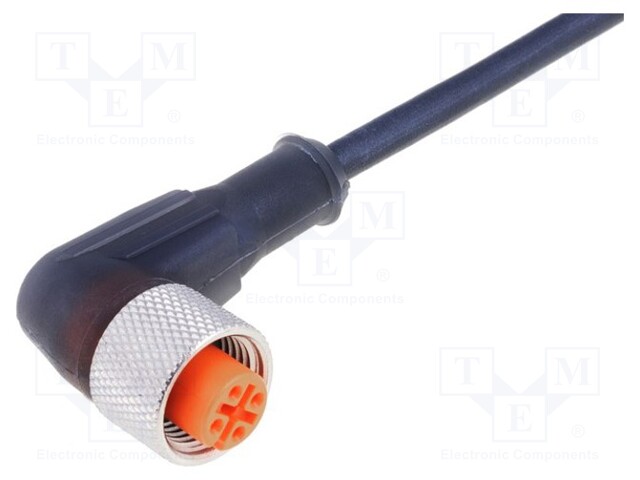 Plug; M12; PIN: 3; female; A code-DeviceNet / CANopen; 2m; cables