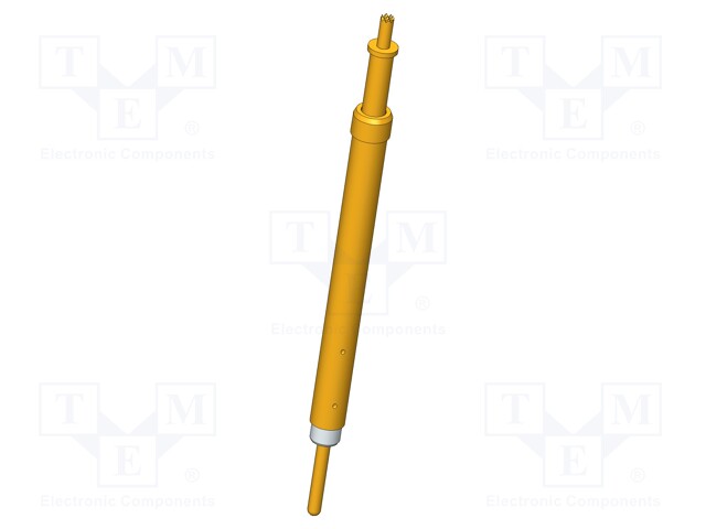 Needle-like test probe; Operational spring compression: 2.65mm