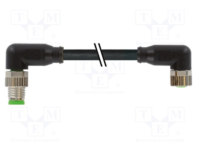 Connection lead; IP67; 50VAC; 60VDC; 4A; 10m; Series: 7000; PIN: 4