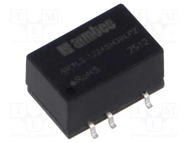 Converter: DC/DC; 1W; Uin: 10.8÷13.2V; Uout: 24VDC; Iout: 42mA; SMD