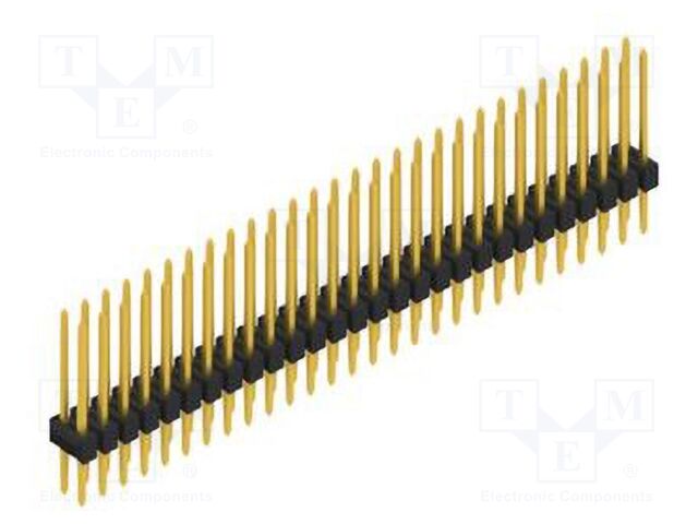 Connector: pin strips; pin header; male; PIN: 56; 2.54mm; THT; 2x28