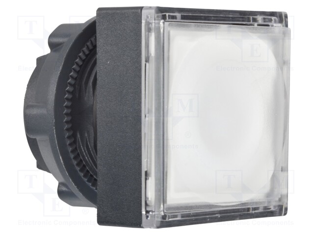 Switch Actuator, White, Schneider Harmony XB5 Series 22mm Illuminated Pushbutton Switches