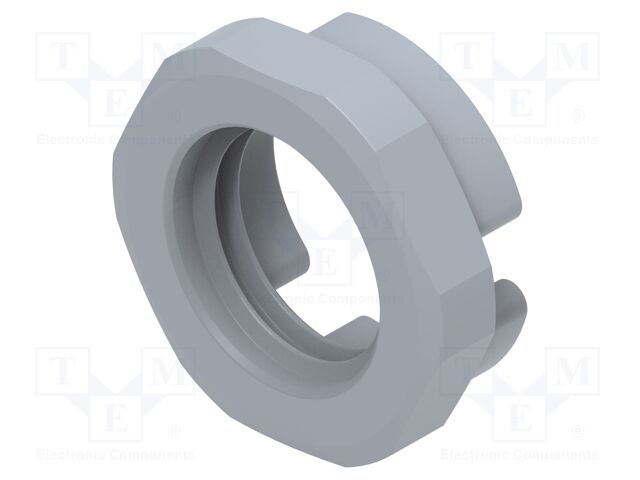 Nut; Thread: M12; Body: grey; Pitch: 1.5; Entrelec