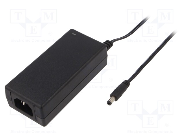 Power supply: switched-mode; 12VDC; 3.34A; Out: 5,5/2,5; 40W; 87%