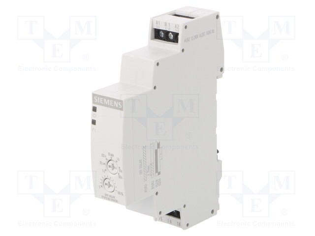 Timer; 0,05s÷100h; SPDT; 250VAC/3A; 12÷240VAC; 12÷240VDC; DIN