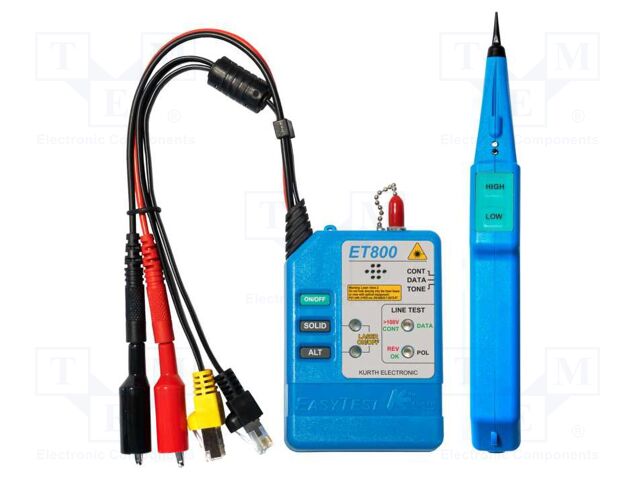 Tester: wire localizer; EasyTest; 120VAC; 0.25m