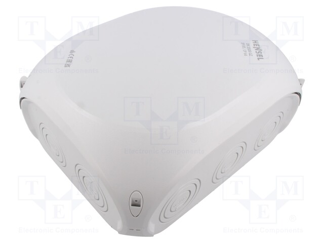 Enclosure: junction box; IP66; grey