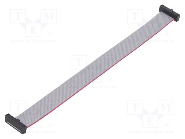 Ribbon cable with IDC connectors; Tape ph: 0.64mm; 152.4mm