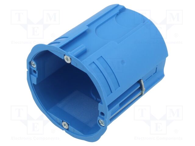 Enclosure: junction box; Ø: 68mm; plaster embedded; polyamide