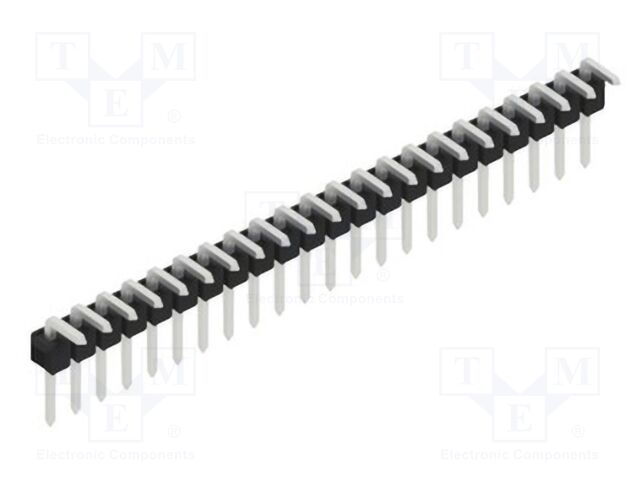 Connector: pin strips; pin header; male; PIN: 22; 2.54mm; THT; 1x22