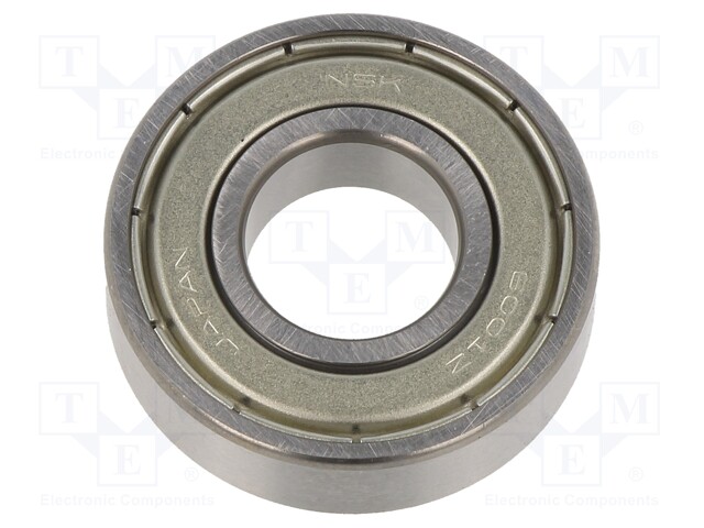 Bearing: ball; Øint: 12mm; Øout: 28mm; W: 8mm; bearing steel