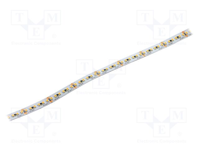 LED tape; white warm; 2216; LED/m: 240; 8mm; white PCB; IP20; 120°