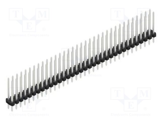 Connector: pin strips; pin header; male; PIN: 68; 2mm; THT; 2x34