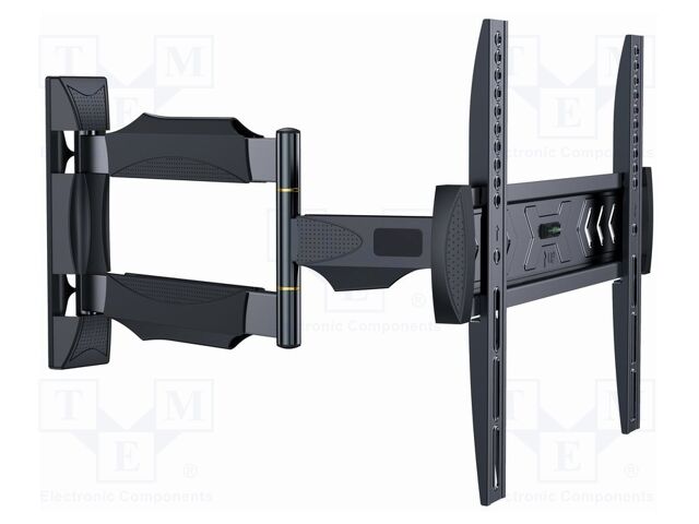 Holder; for wall mounting; 30kg; 32÷55"; black