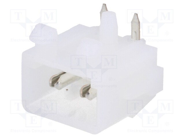 Socket; wire-board; male; Commercial MATE-N-LOK; 5.08mm; PIN: 2