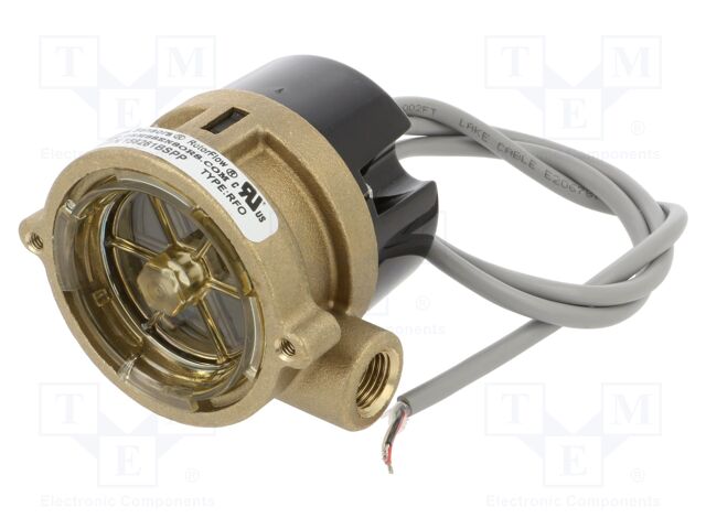 Module: signaller; Control.param: fluid flow; max.100°C; 0.6m; RFO