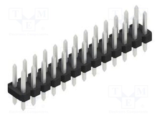 Connector: pin strips; pin header; male; PIN: 26; 2.54mm; THT; 2x13