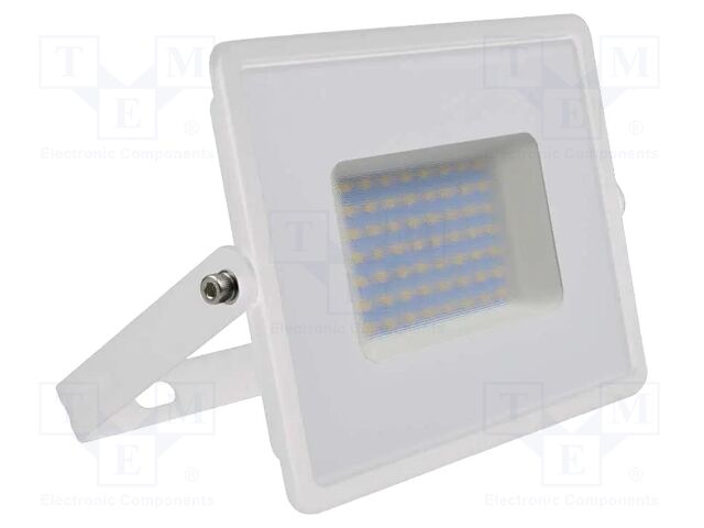Lamp: LED flood light; 50W; 230VAC; neutral white; 100°; 4000K
