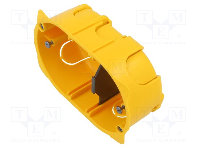 Enclosure: junction box; Ø: 67mm; Z: 40mm; plaster embedded; IP20