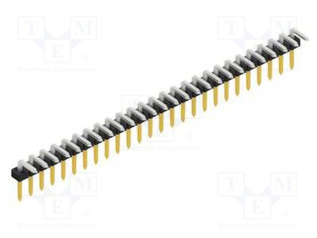 Connector: pin strips; pin header; male; PIN: 26; 2mm; THT; 1x26