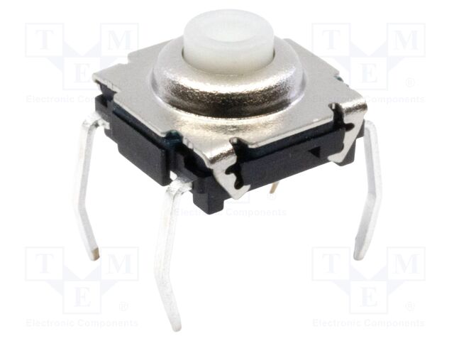 Microswitch TACT; SPST; Pos: 2; 0.05A/12VDC; THT; none; 1.28N; round