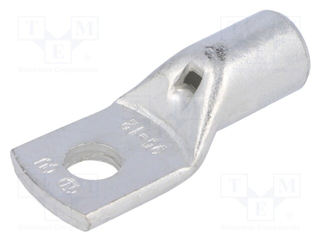 Ring tube terminal; M12; 95mm2; crimped; for cable; tinned; L: 69mm