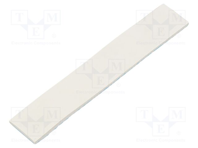 Tape: heat transfer; W: 20mm; L: 120mm; Thk: 3mm; 2W/mK; grey; 30kV