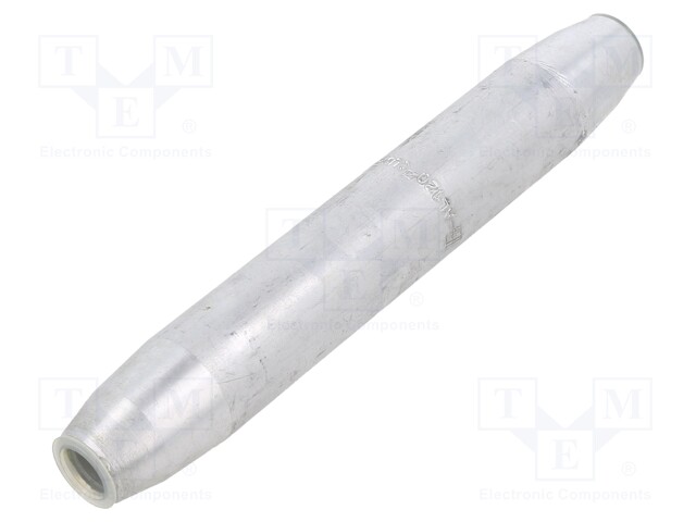 Tip: butt splice; non-insulated,reductive; aluminum; crimped