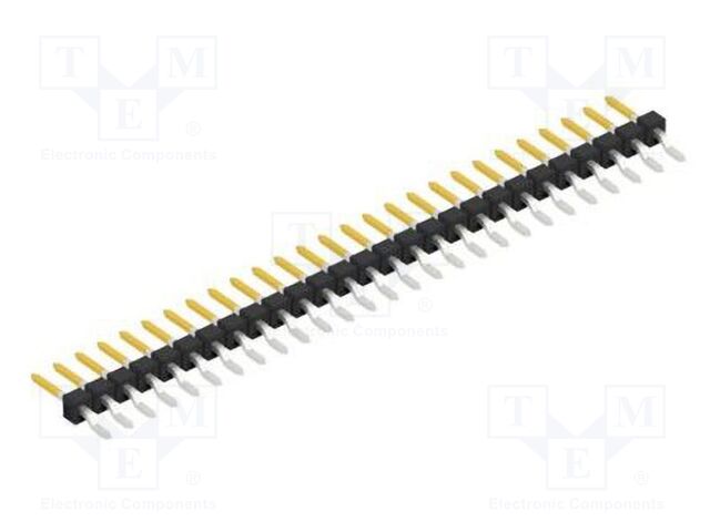 Connector: pin strips; pin header; male; PIN: 27; 2.54mm; SMT; 1x27