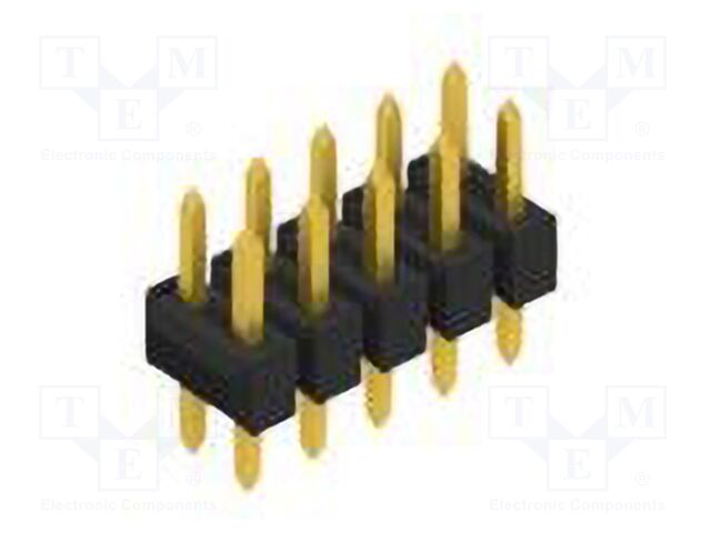Connector: pin strips; pin header; male; PIN: 10; 2.54mm; THT; 2x5