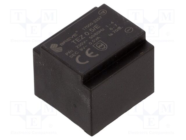 Transformer: encapsulated; PCB