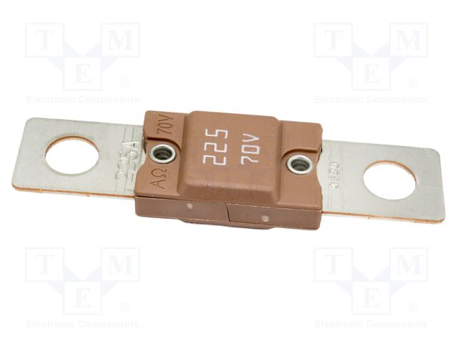 Fuse: fuse; 225A; 70VDC; automotive; 68mm; M8 screw; 68x16mm