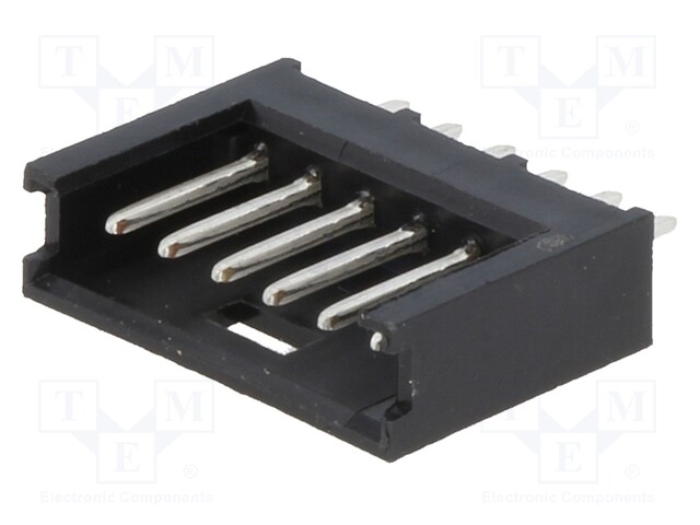 Socket; wire-board; male; AMPMODU MOD II; 2.54mm; PIN: 6; THT