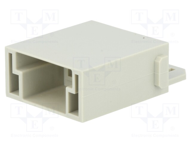Connector: HDC; module; male; Han Modular RJ45; UL94V-0; Modules: 1